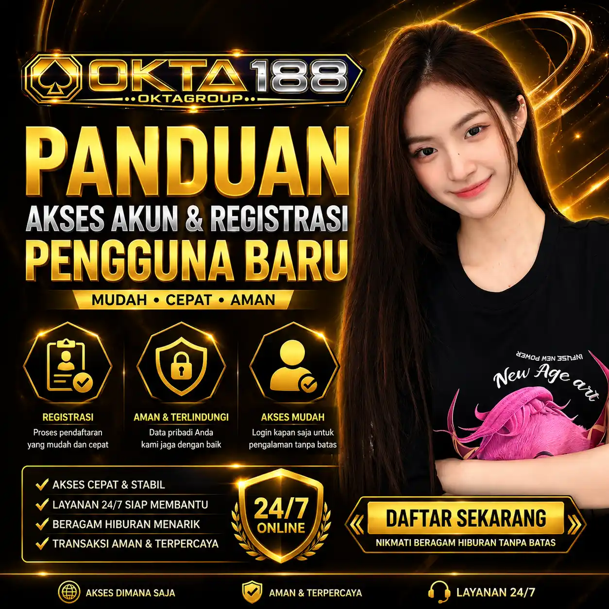 OKTA188 DAFTAR